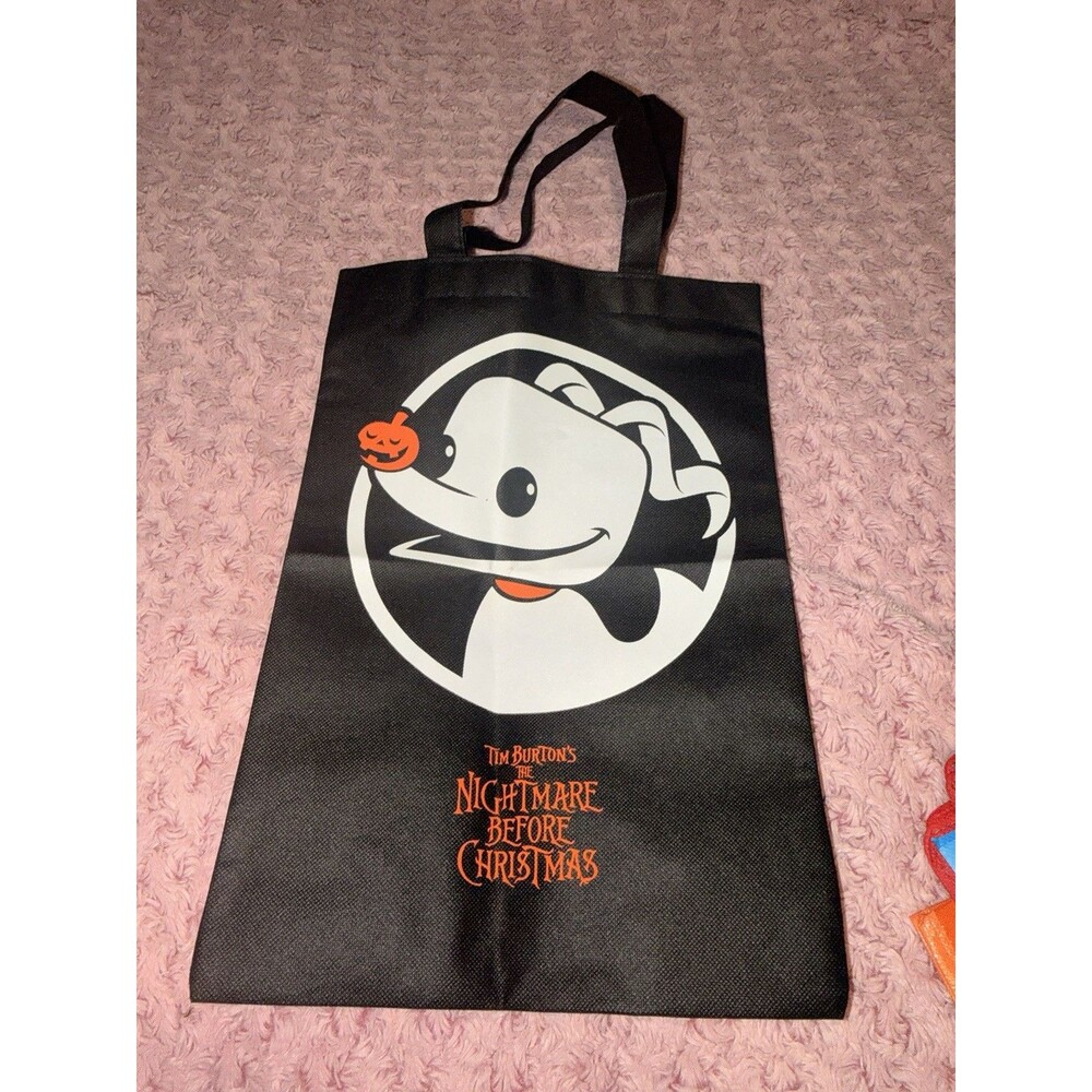 Funko Pop Disney Nightmare Before Christmas Zero Tote Bag Black Tim Burton